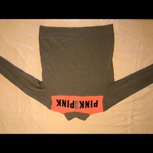 PINK Victoria’s Secret half zip pullover.